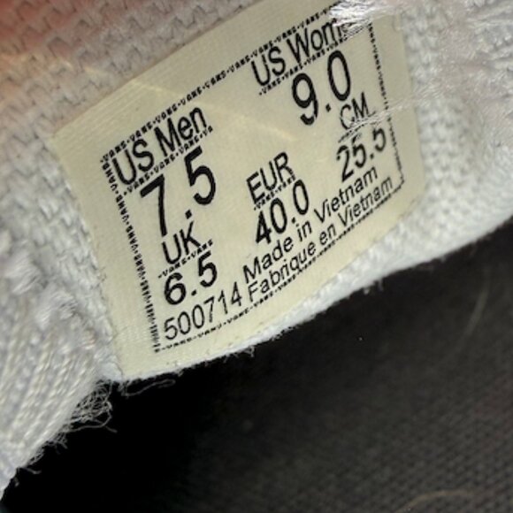 Vans Classic Slip-On Black and Grey Checkerboard 9 Women / 7.5 Men NIB - Picture 7 of 7